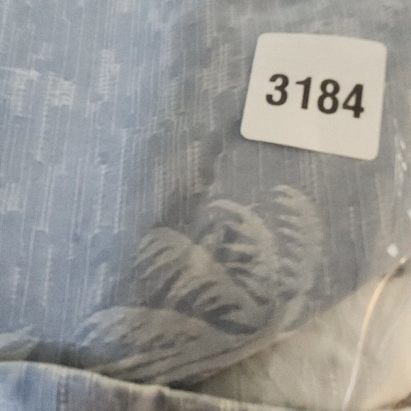 Tommy Bahama Hawaiian Floral Palm Tree Blue Button Shirt Silk Luau Camp Size XL - Picture 12 of 12